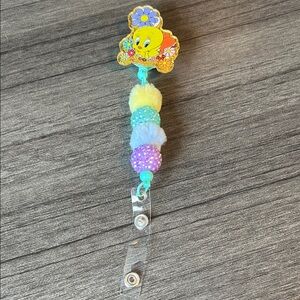 Tweety bird badge reel